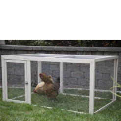 New Age Pet Jumbo Fontana Chicken Pen Maple (41.10" L X 59.80" W X 29.30" H) -Bird Supply Store new age pet jumbo fontana chicken pen maple 41 10 l x 59 80 w x 29 30 h 117