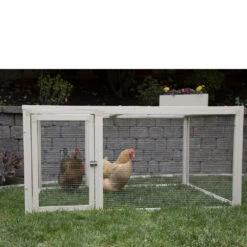 New Age Pet Jumbo Fontana Chicken Pen Maple (41.10" L X 59.80" W X 29.30" H) -Bird Supply Store new age pet jumbo fontana chicken pen maple 41 10 l x 59 80 w x 29 30 h 119