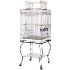Play Top Bird Cage - Platinum (20"x20"x58")