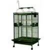 Play Top Bird Cage With 1" Bar Spacing - Green (36"x28"x66") -Bird Supply Store play top bird cage with 1 bar spacing green 36 x28 x66 57