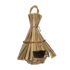 Prevue Finch Tiki Hut Nest Bird Cage Accessory