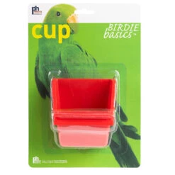 Prevue High Back Plastic Cup Cage Accessory, 4-oz Cup -Bird Supply Store prevue high back plastic cup cage accessory 4 oz cup 81