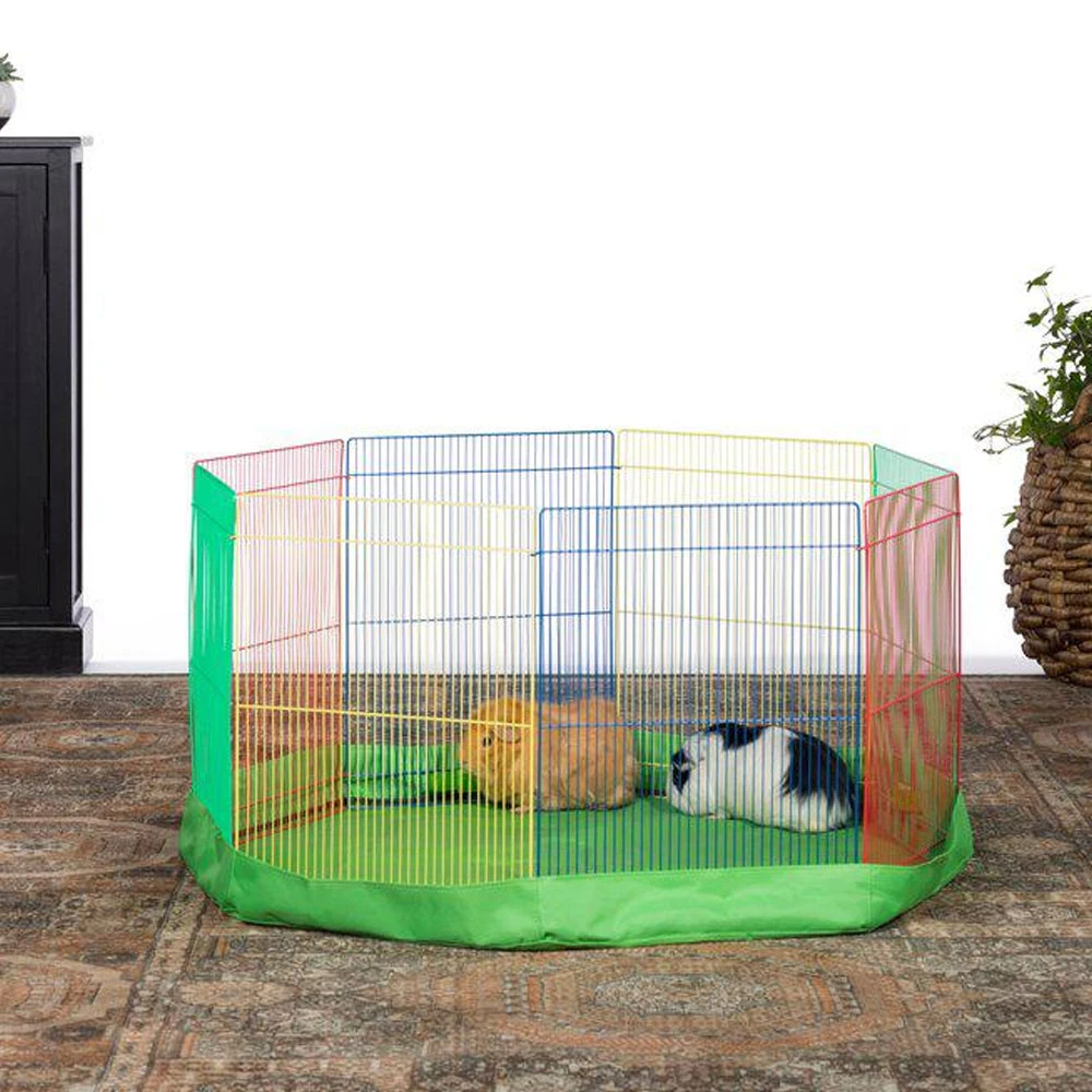 Prevue Multicolor Playpen Tall For Small Animals 8 Prevue Multicolor Playpen Tall For Small Animals - Image 6