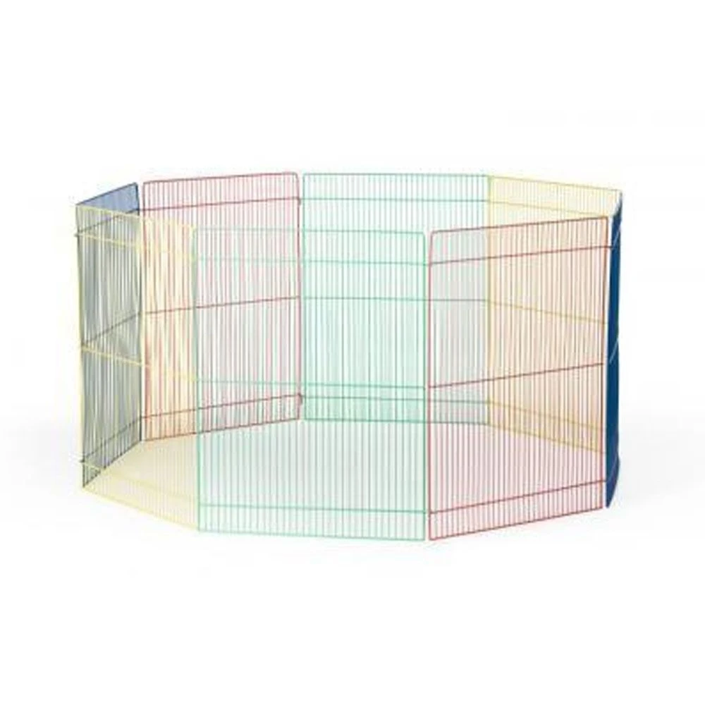 Prevue Multicolor Playpen Tall For Small Animals 3 Prevue Multicolor Playpen Tall For Small Animals