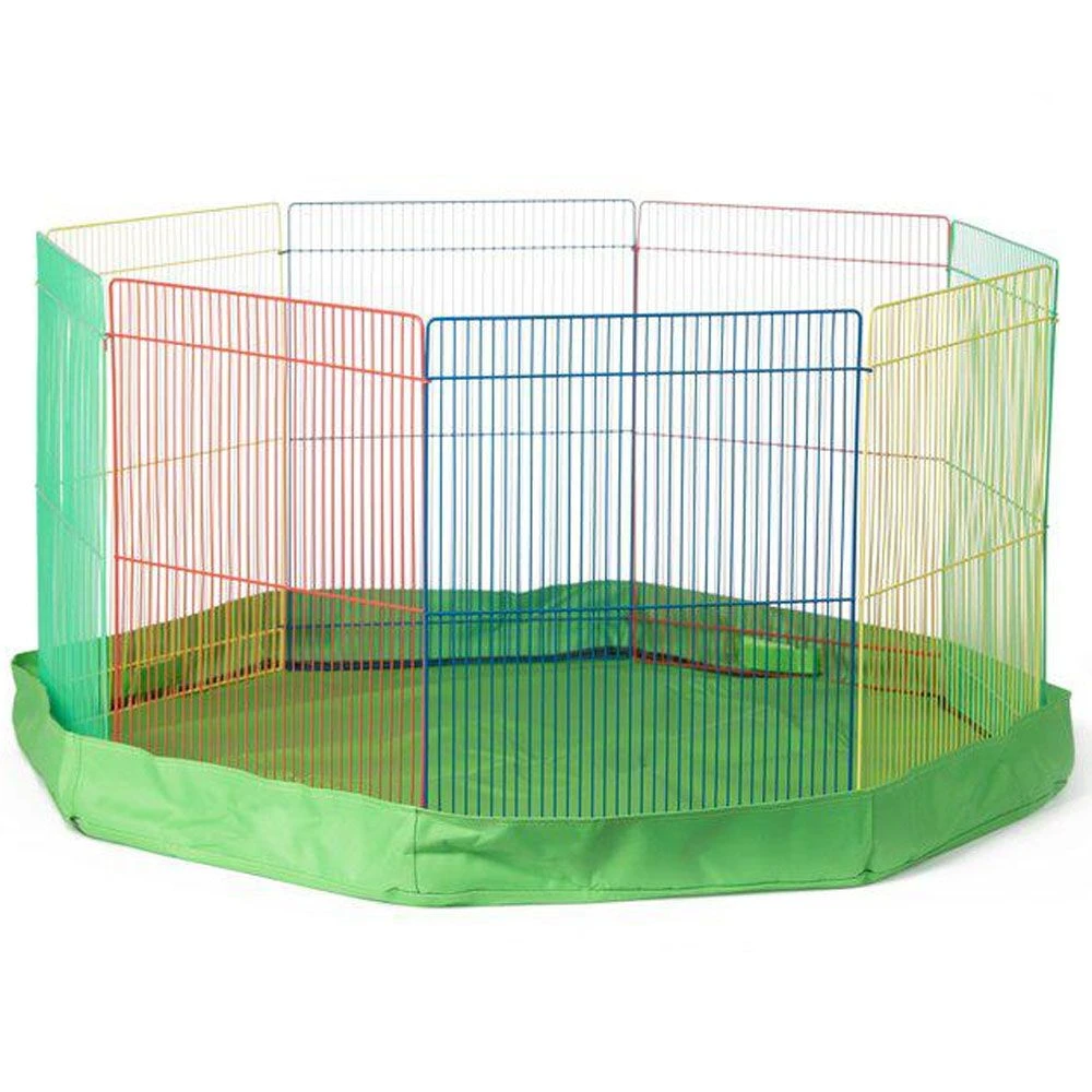 Prevue Multicolor Playpen Tall For Small Animals 4 Prevue Multicolor Playpen Tall For Small Animals - Image 2