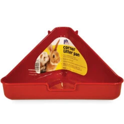 Prevue Plastic Corner Litter Pans For Small Animals