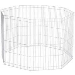Prevue White Pet Playpen For Small Animals