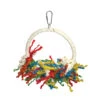 Rope Preening Swing - Large (15"x11") -Bird Supply Store rope preening swing large 15 x11 42