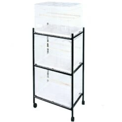 Stand For 503 Flight Cages 3 Tier - Black