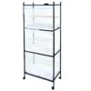 Stand For 503 Flight Cages 4 Tier - White -Bird Supply Store stand for 503 flight cages 4 tier white 38