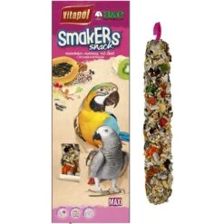 Vitapol Smakers Snacks Treat Stick Twin Pack Fruit Maxi Parrot