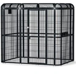 Walk In Aviary - Black (110"x62"x79")