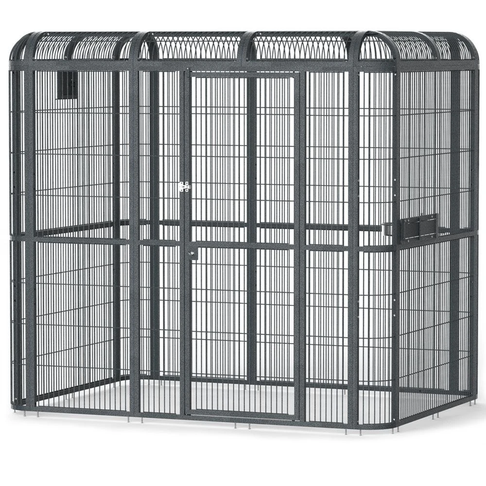 Walk In Aviary - Black (62"x62"x79") 3 Walk In Aviary - Black (62"x62"x79")