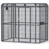 Walk In Aviary - Stainless Steel (62"x 62"x 79") -Bird Supply Store walk in aviary stainless steel 62 x 62 x 79 33