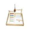 Wood Tabletop Play Station (20"x15"x14") -Bird Supply Store wood tabletop play station 20 x15 x14 100
