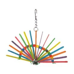 Wooden Bird Toy Peacock - (9.5"x8.5"x1")