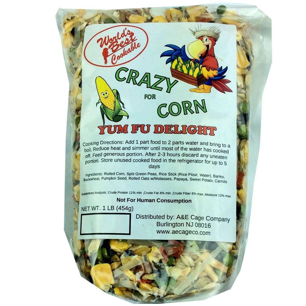 World's Best Crazy For Corn Yum Fu Delight (1 Lb) 3 World's Best Crazy For Corn Yum Fu Delight (1 Lb)